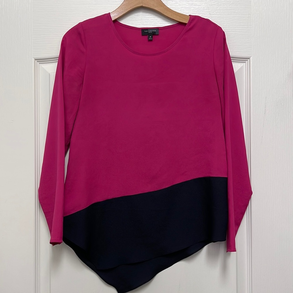 The Limited Top - Pink/Black Size XS